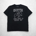 LED ZEPPELIN Led Zeppelin Rock Band T-Shirt XL Nero Cotone STATI UNITI D'AMERICA 1977