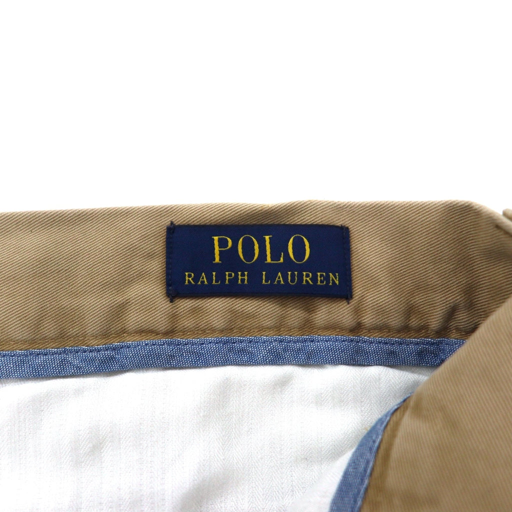 POLO RALPH LAUREN Pantaloncini Chino Classici in Cotone 34 Beige