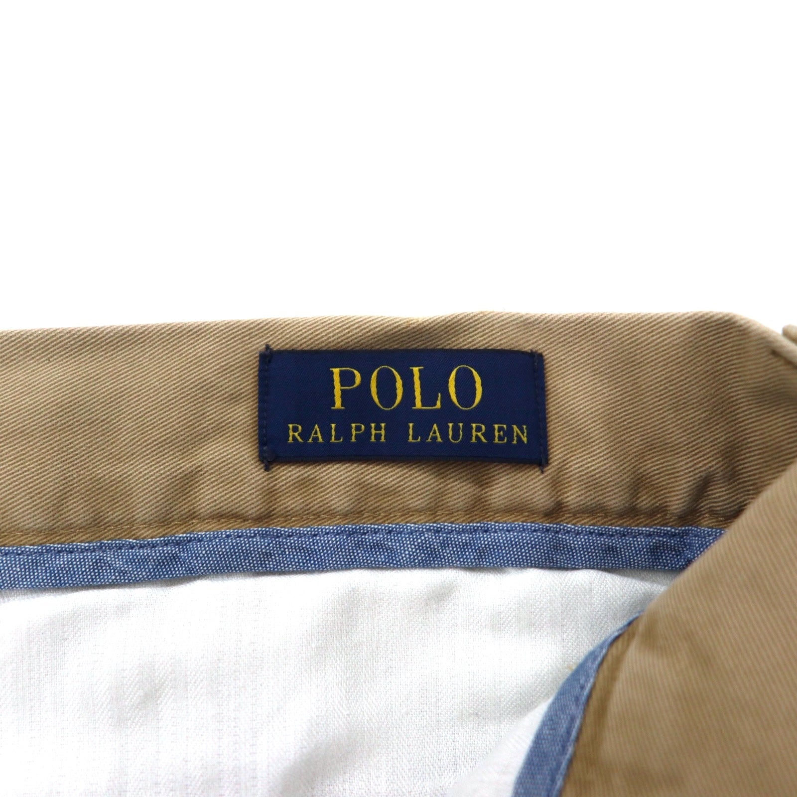 POLO RALPH LAUREN Pantaloncini Chino Classici in Cotone 34 Beige