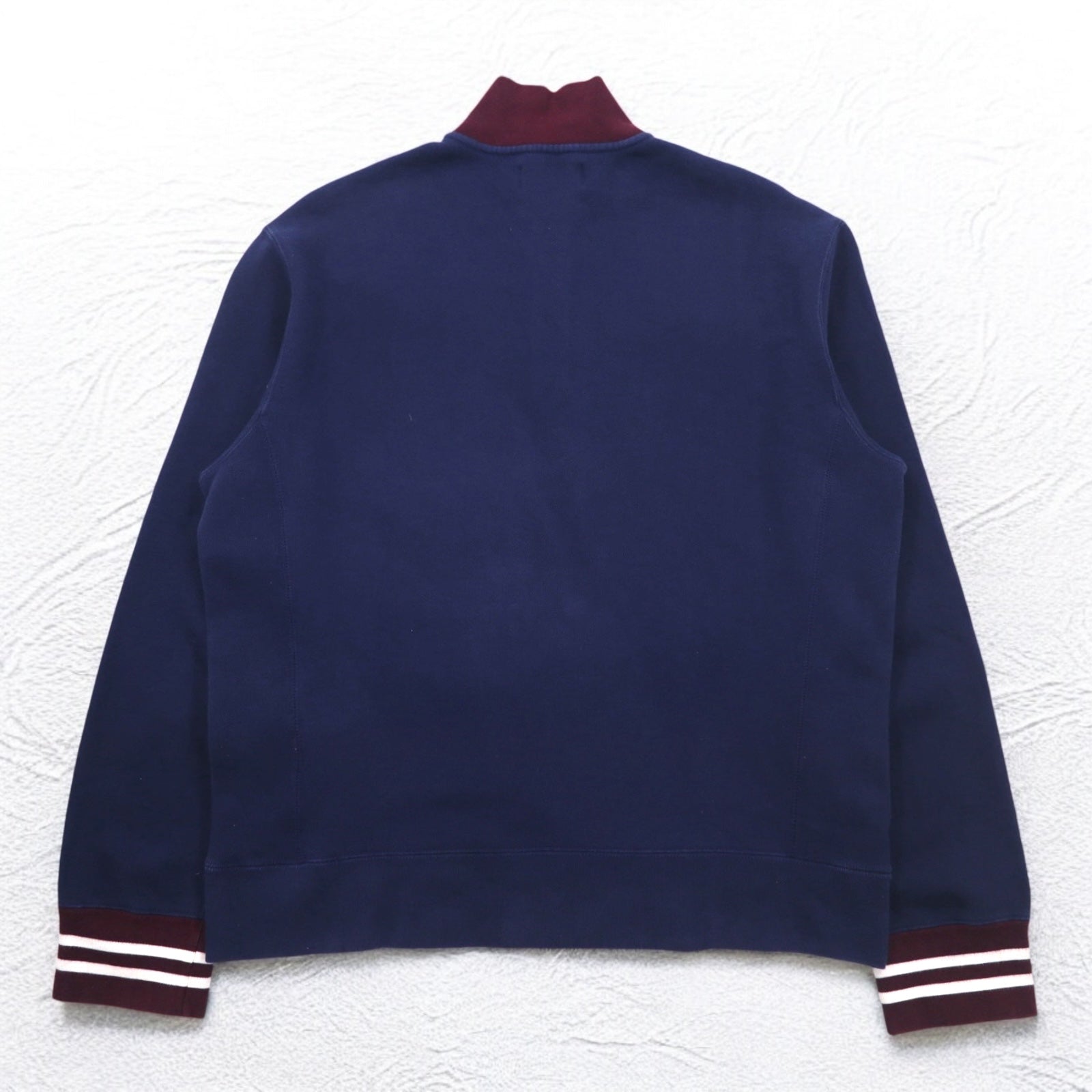 Polo by Ralph Lauren ハーフジップ リバースウィーブ スウェット XL ネイビー リブライン