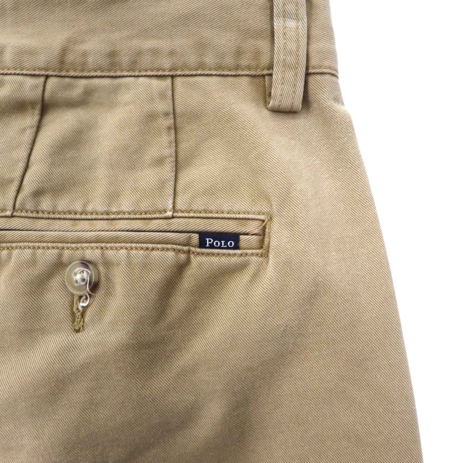 POLO RALPH LAUREN Pantaloncini Chino Classici in Cotone 34 Beige
