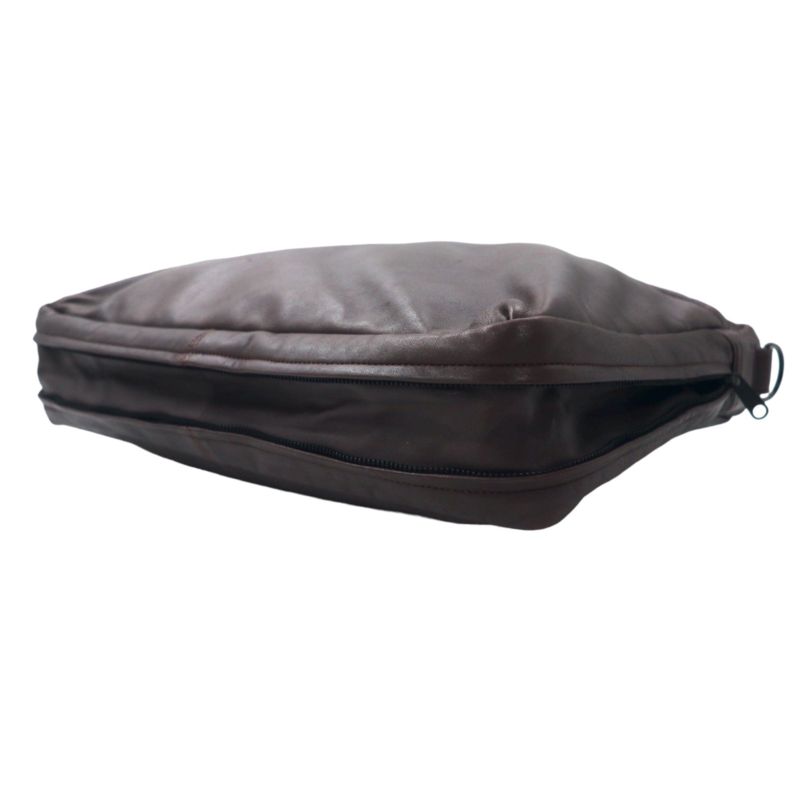 PORTER Around - Borsa da lavoro in pelle, ventiquattrore, marrone - AROUND BRIEFCASE 003-01266 Made in Japan