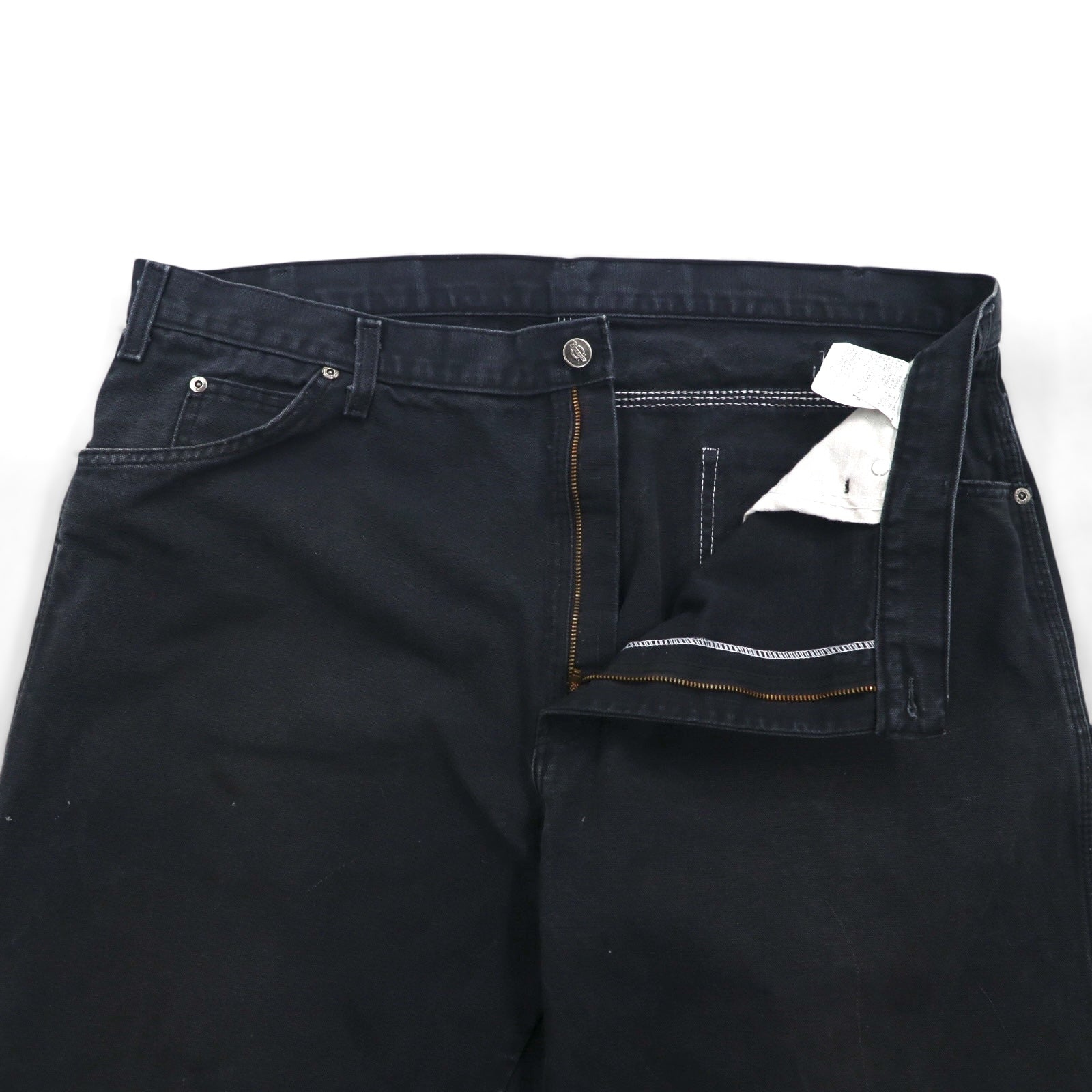 Dickies ダック ペインターパンツ XL ブラック コットン 1939RBK