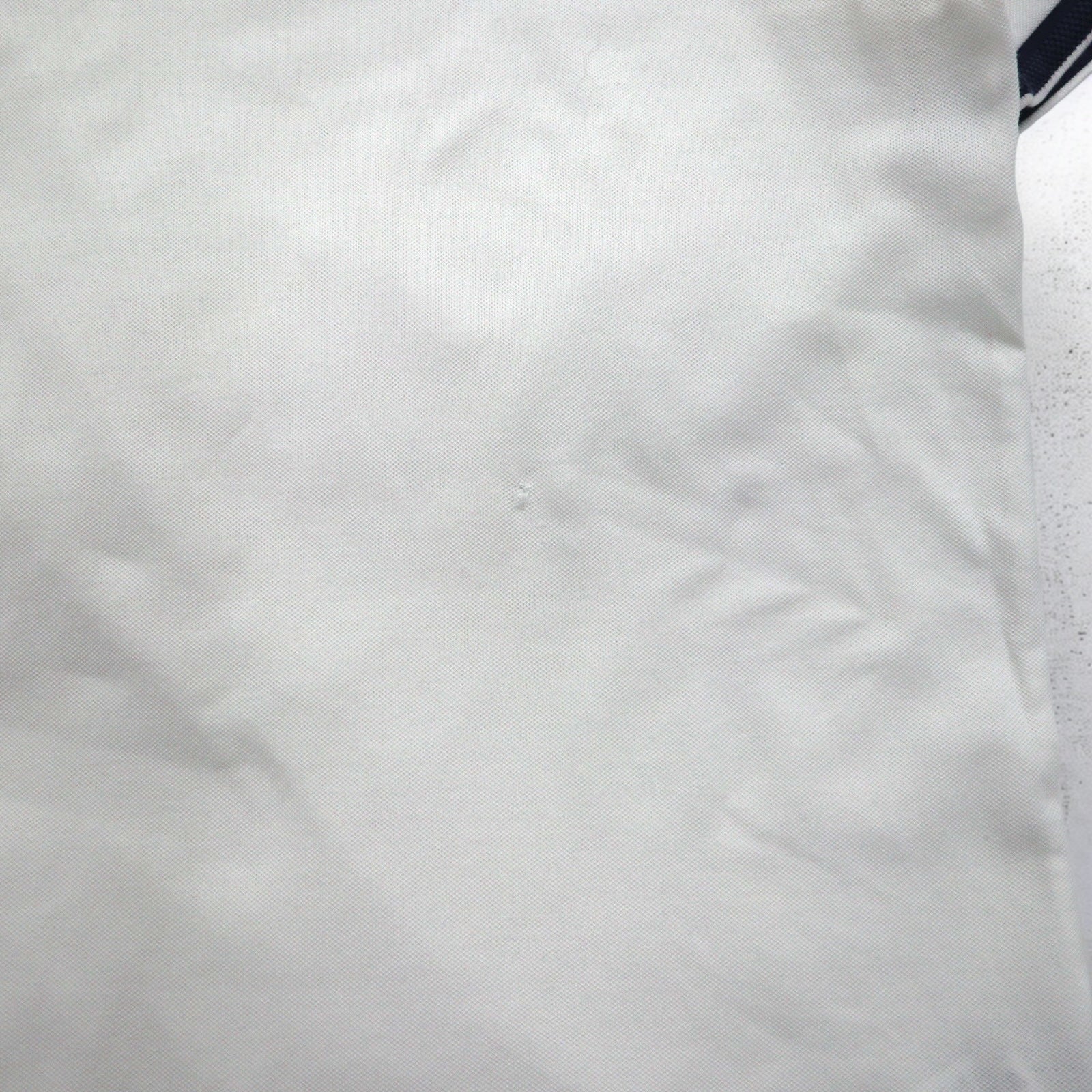 POLO RALPH LAUREN Polo con profili a costine XL, bianco, cotone piqué, ricamo small pony