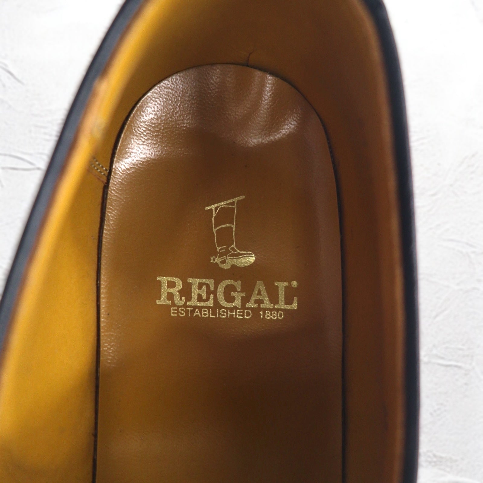 REGAL プレーントゥ ドレスシューズ 26cm 型押し グッドイヤーウェルト製法 外羽根 2509 日本製