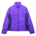 COLUMBIA Piumino imbottito XL Viola Nylon Trapuntato POWDER PILLOW HYBRID JACKET WL5341