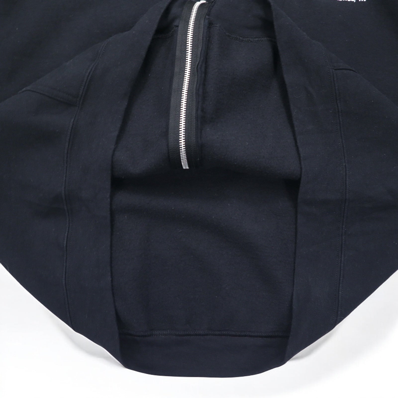 Felpa con cappuccio full zip HARLEY DAVIDSON, taglia grande 3XL, nera, cotone, logo posteriore, teschio