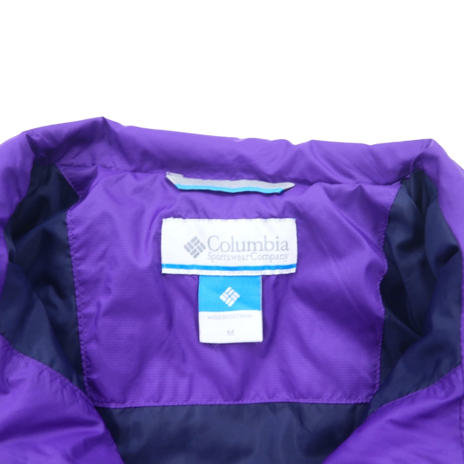 COLUMBIA Piumino imbottito XL Viola Nylon Trapuntato POWDER PILLOW HYBRID JACKET WL5341