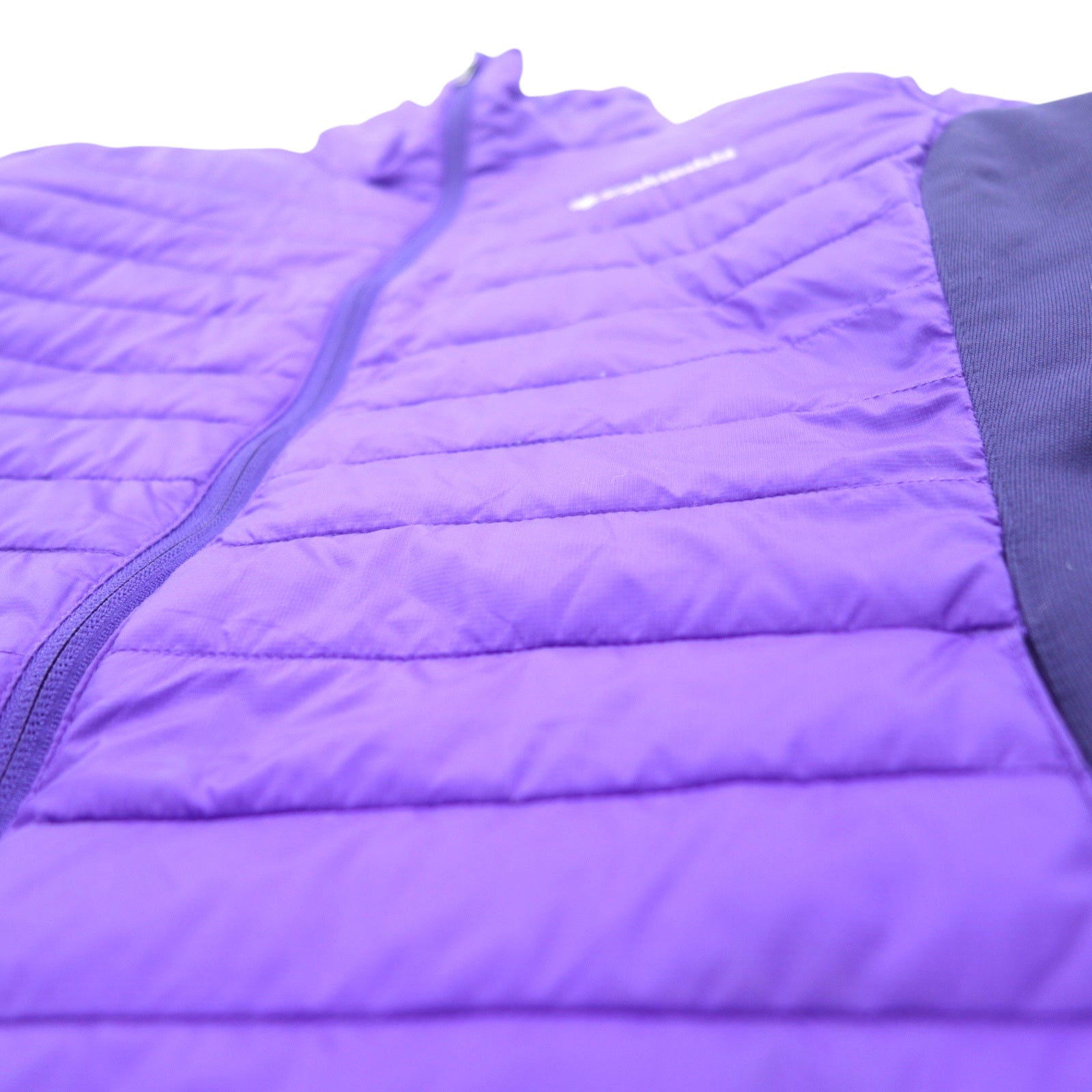 COLUMBIA Piumino imbottito XL Viola Nylon Trapuntato POWDER PILLOW HYBRID JACKET WL5341