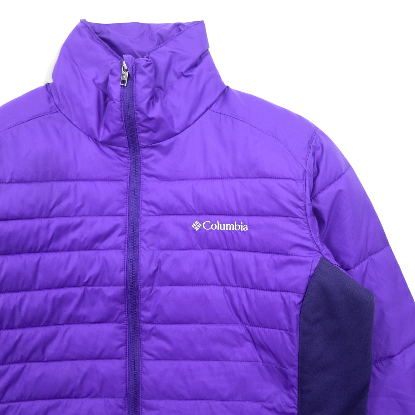 COLUMBIA Piumino imbottito XL Viola Nylon Trapuntato POWDER PILLOW HYBRID JACKET WL5341