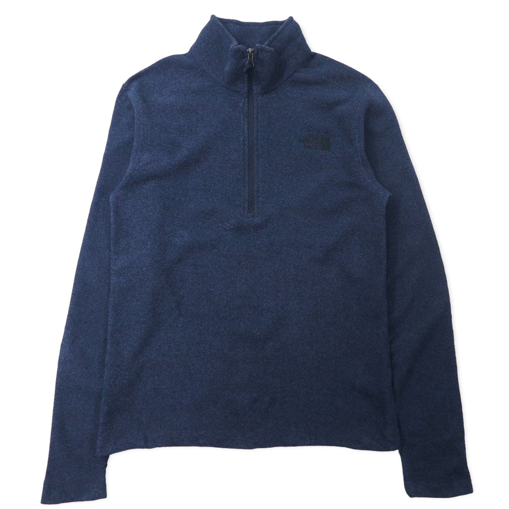THE NORTH FACE Giacca in pile a mezza zip S blu navy poliestere con logo ricamato