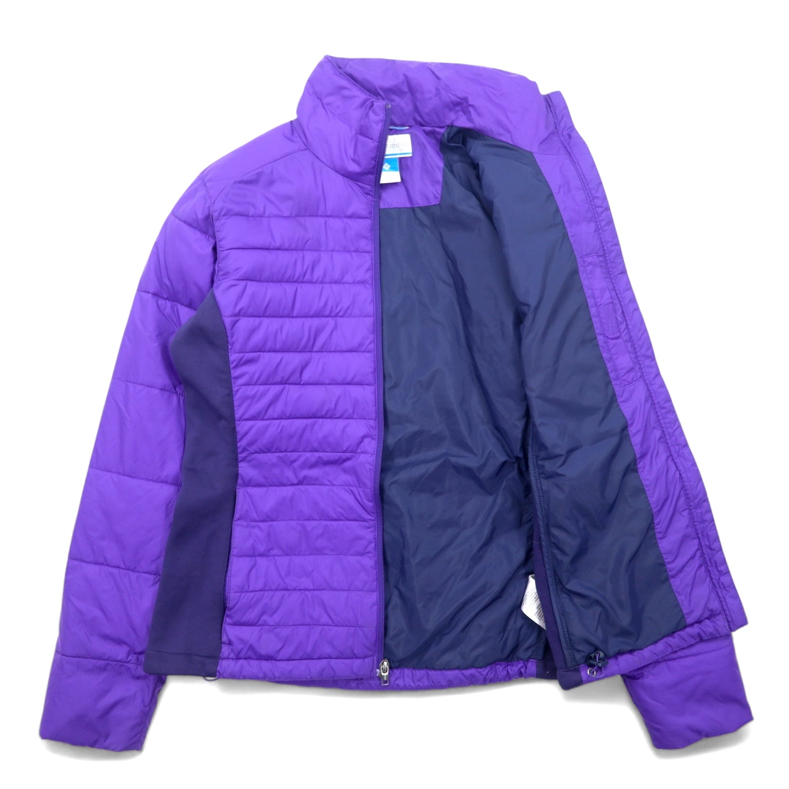 COLUMBIA Piumino imbottito XL Viola Nylon Trapuntato POWDER PILLOW HYBRID JACKET WL5341