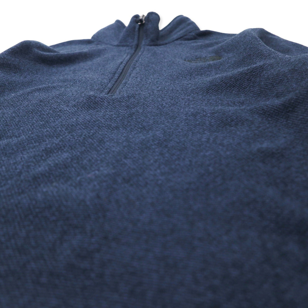 THE NORTH FACE Giacca in pile a mezza zip S blu navy poliestere con logo ricamato