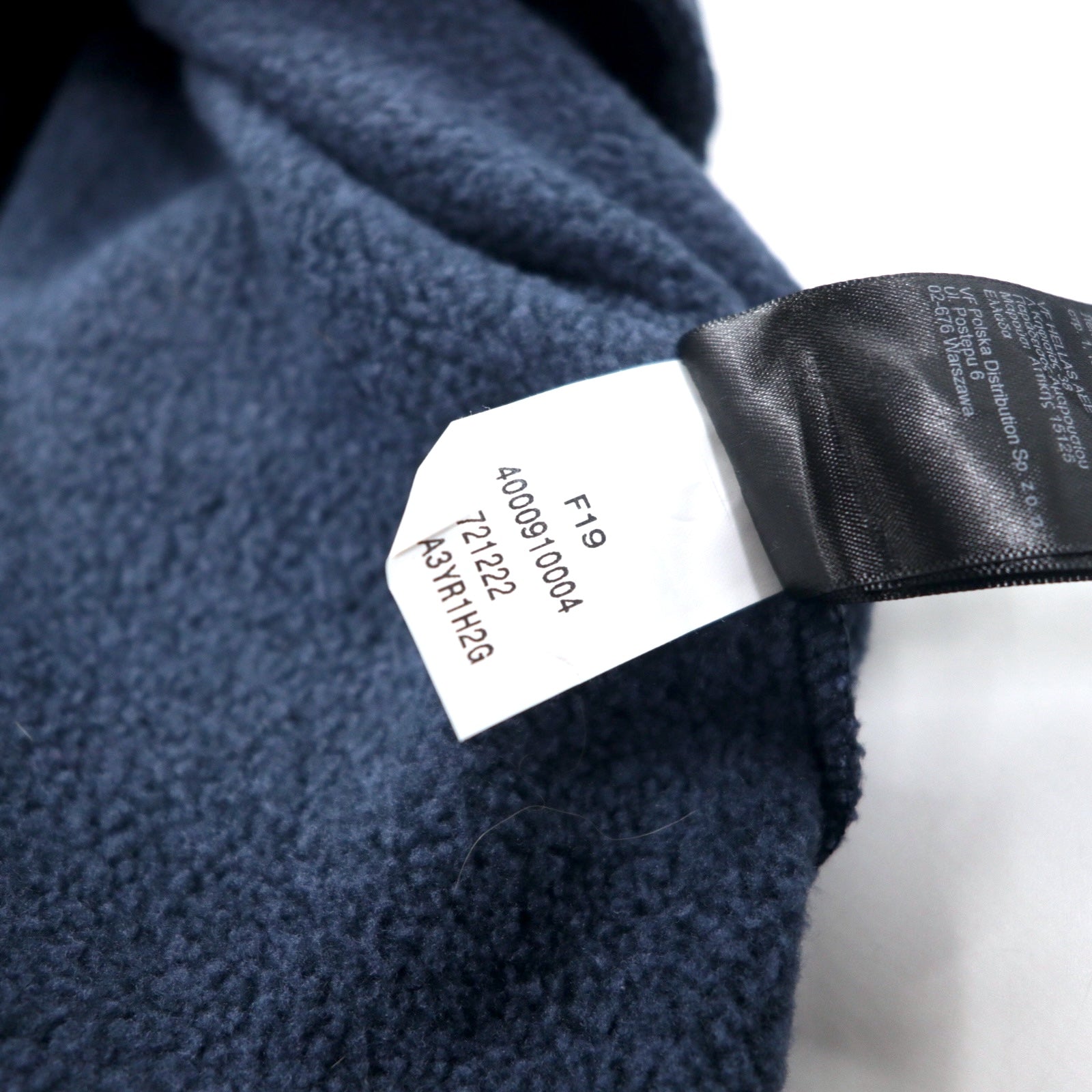 THE NORTH FACE Giacca in pile a mezza zip S blu navy poliestere con logo ricamato