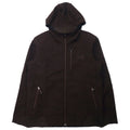 THE NORTH FACE エイペックス ソフトシェルジャケット フーディー M ブラウン ポリエステル フリースライナー ロゴ刺繍 TNF APEX