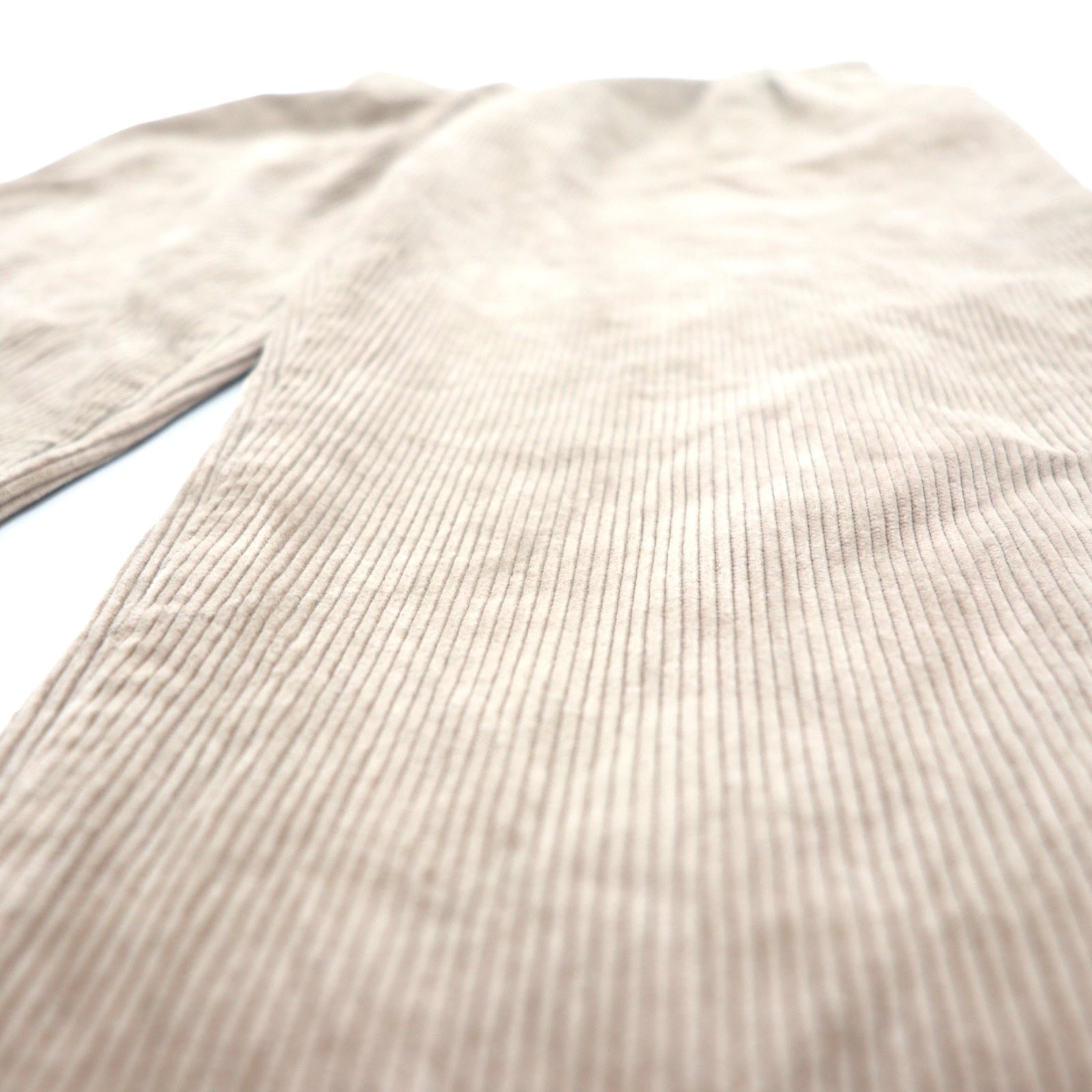 LEVI'S Pantaloni in velluto a coste ampi con pinces anni '90, fabbricati in Gran Bretagna, beige, cotone, PANT FAMILY 299 3484 4584