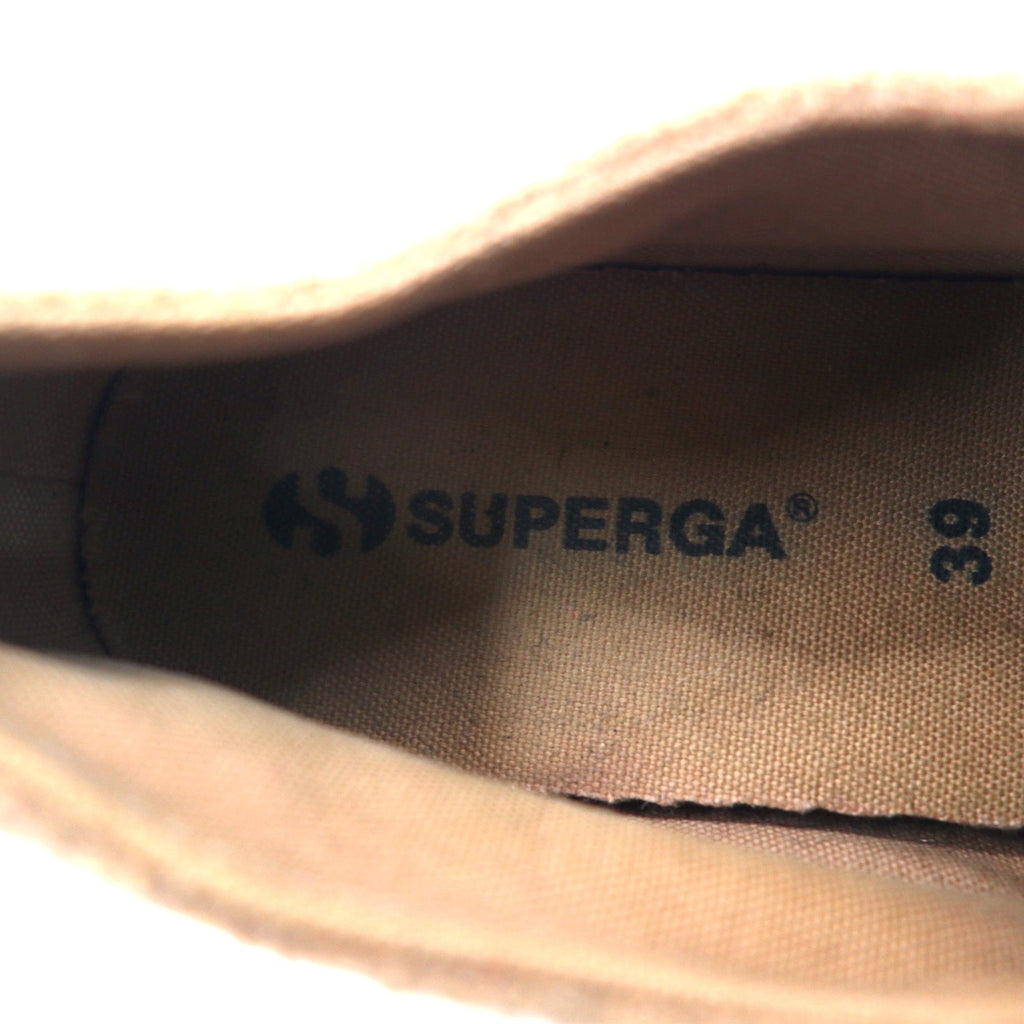 SUPERGA Sneakers Basse in Lana Beige 25cm S00AID0