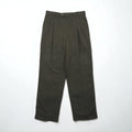 CHAPS RALPH LAUREN 90年代 2タック ワイド スラックスパンツ  L カーキ Trousers