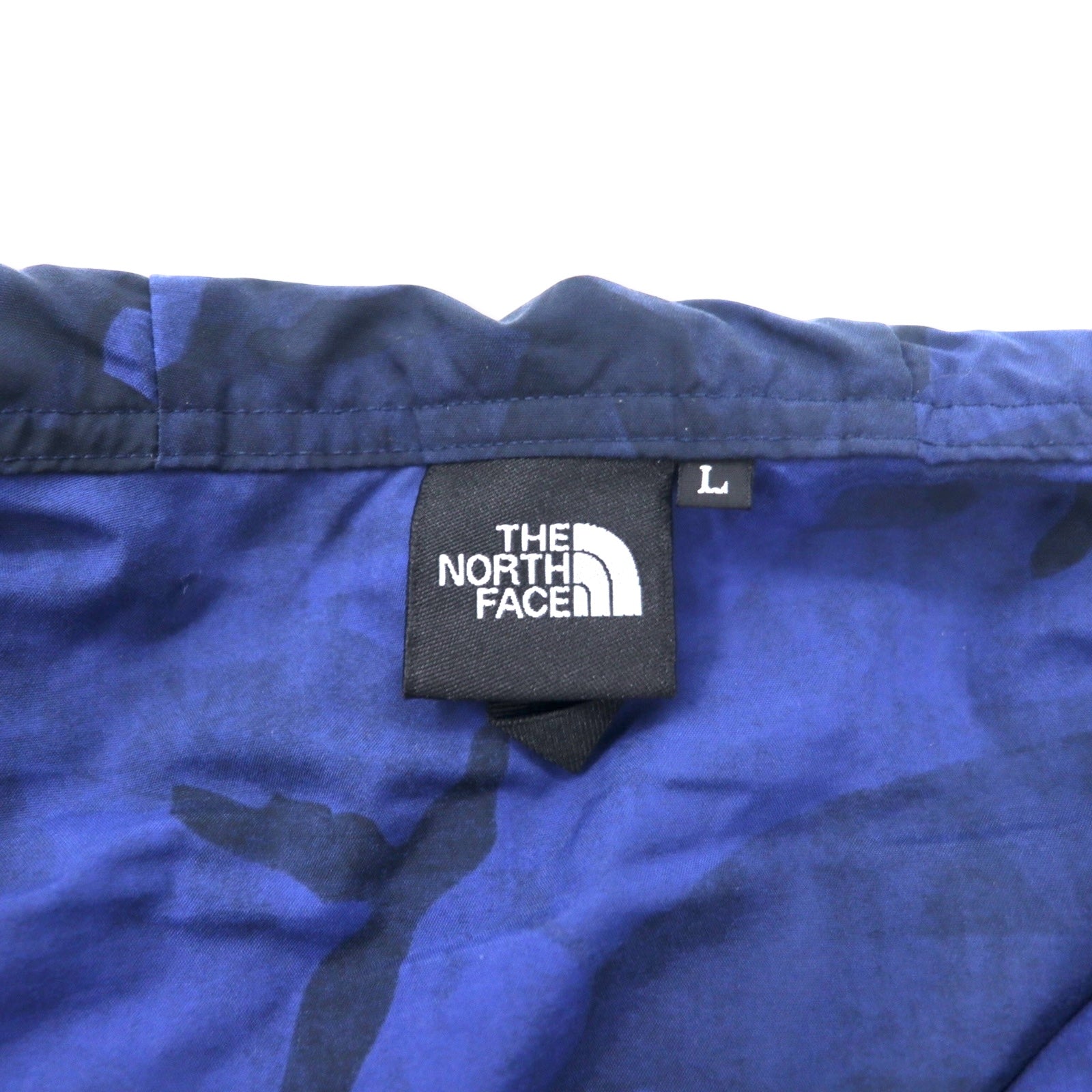 THE NORTH FACE Giacca compatta Novelty L blu nylon mimetico idrorepellente Novelty Compact Jacket NP71535