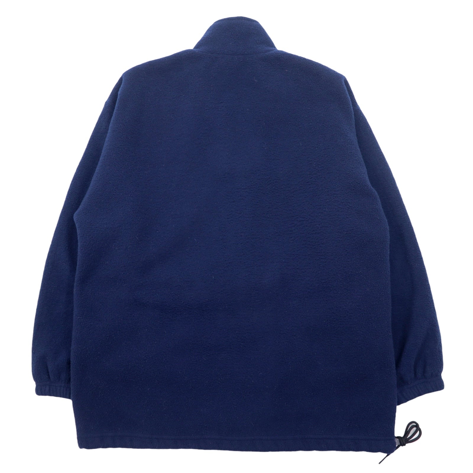 PLANET HOLLYWOOD Anni '90 Made in USA Giacca in pile a mezza zip L Navy ORLANDO Coulisse
