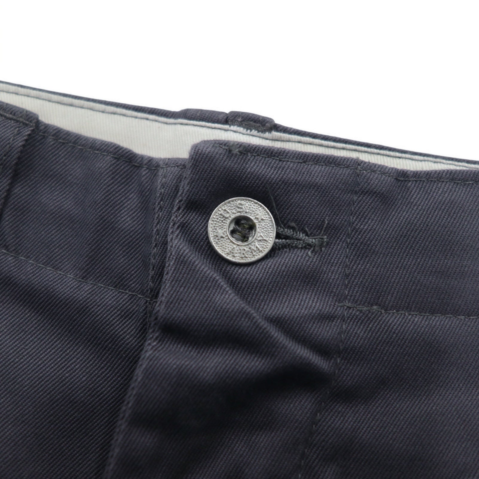 US ARMY M-41 Pantaloni militari Chino M Grigio YMCL KY. Deadstock Nuovo con etichette