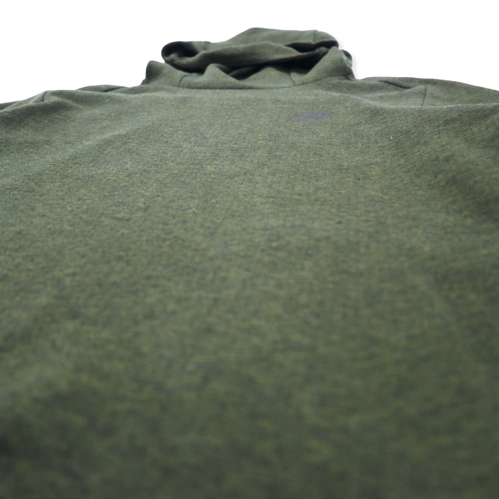 NIKE Tech Fleece Pullover Hoodie M cachi cotone spacchi laterali 832116-331