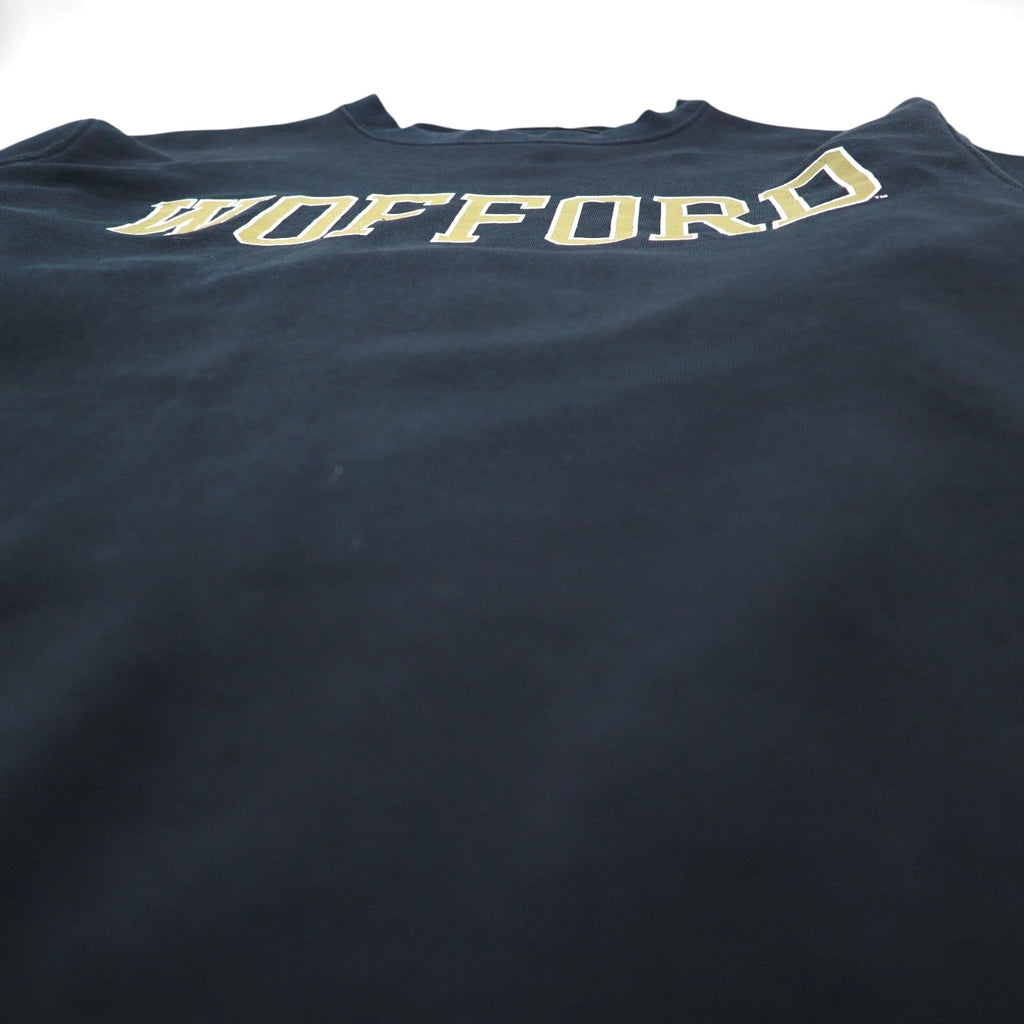 JANSPORT 90年代 カレッジプリント スウェット トレーナー XL ブラック WOFFORD