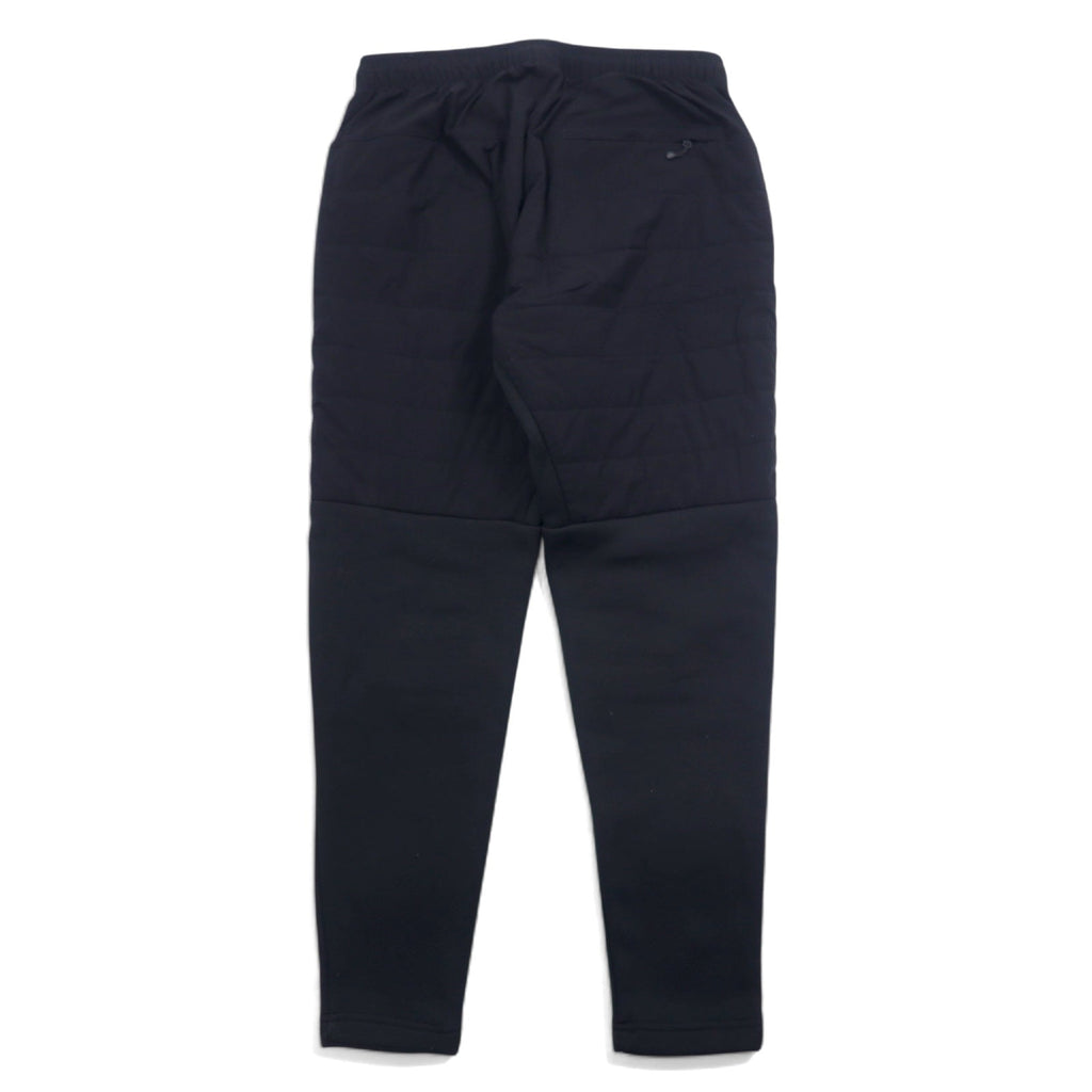 GERRY Pantaloni da jogging imbottiti in poliestere elasticizzato Pantaloni in piuma L Nero Poliestere Imbottitura elasticizzata Idrorepellente