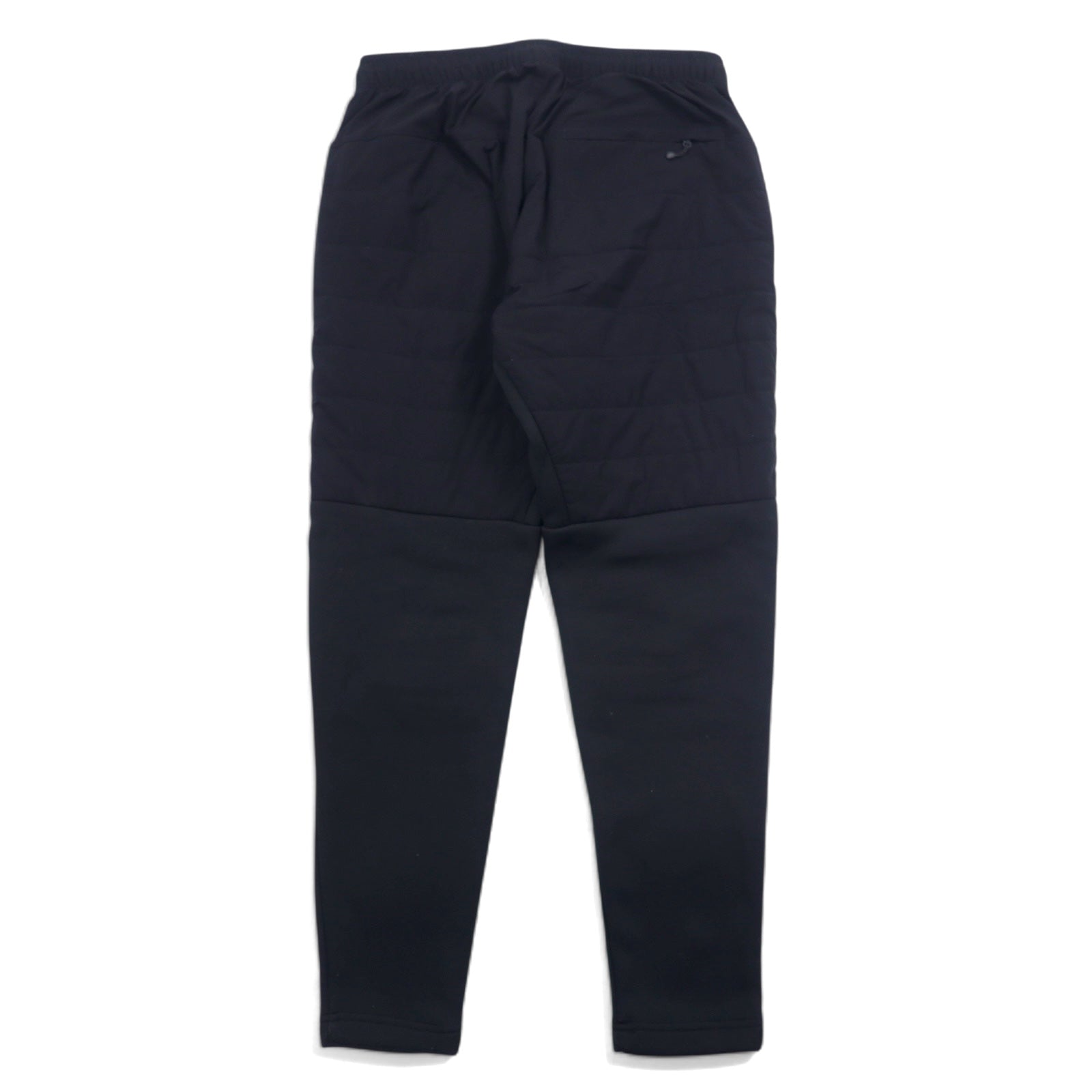 GERRY Pantaloni da jogging imbottiti in poliestere elasticizzato Pantaloni in piuma L Nero Poliestere Imbottitura elasticizzata Idrorepellente