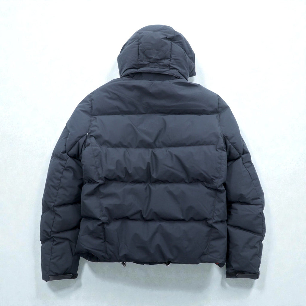 Polo Ralph Lauren ビッグポニー ハイネック ダウンジャケット S ブラック フード着脱 ドローコード