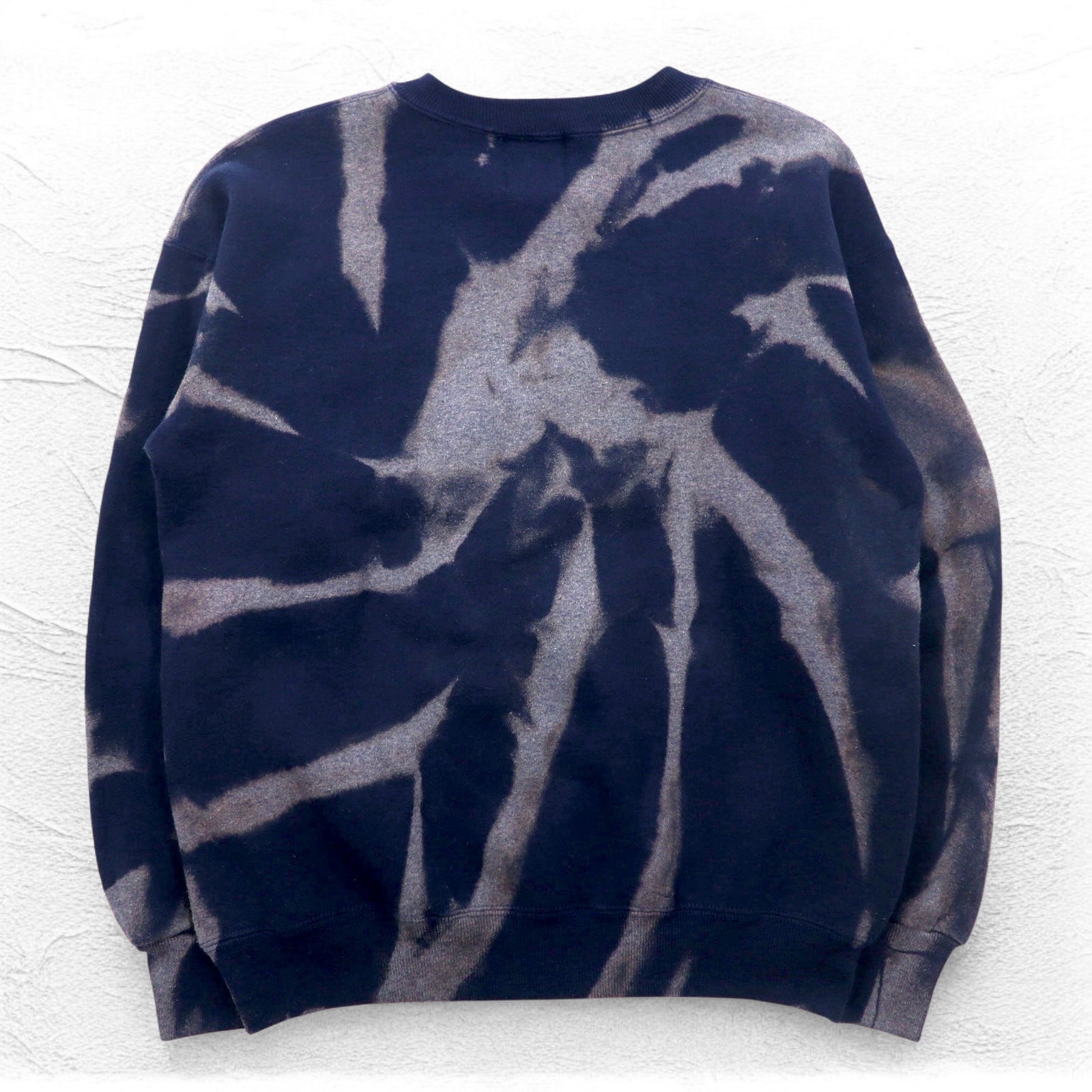 Anni '90 UNIVERSAL STUDIOS Felpa tie-dye ricamata L blu navy, interno felpato
