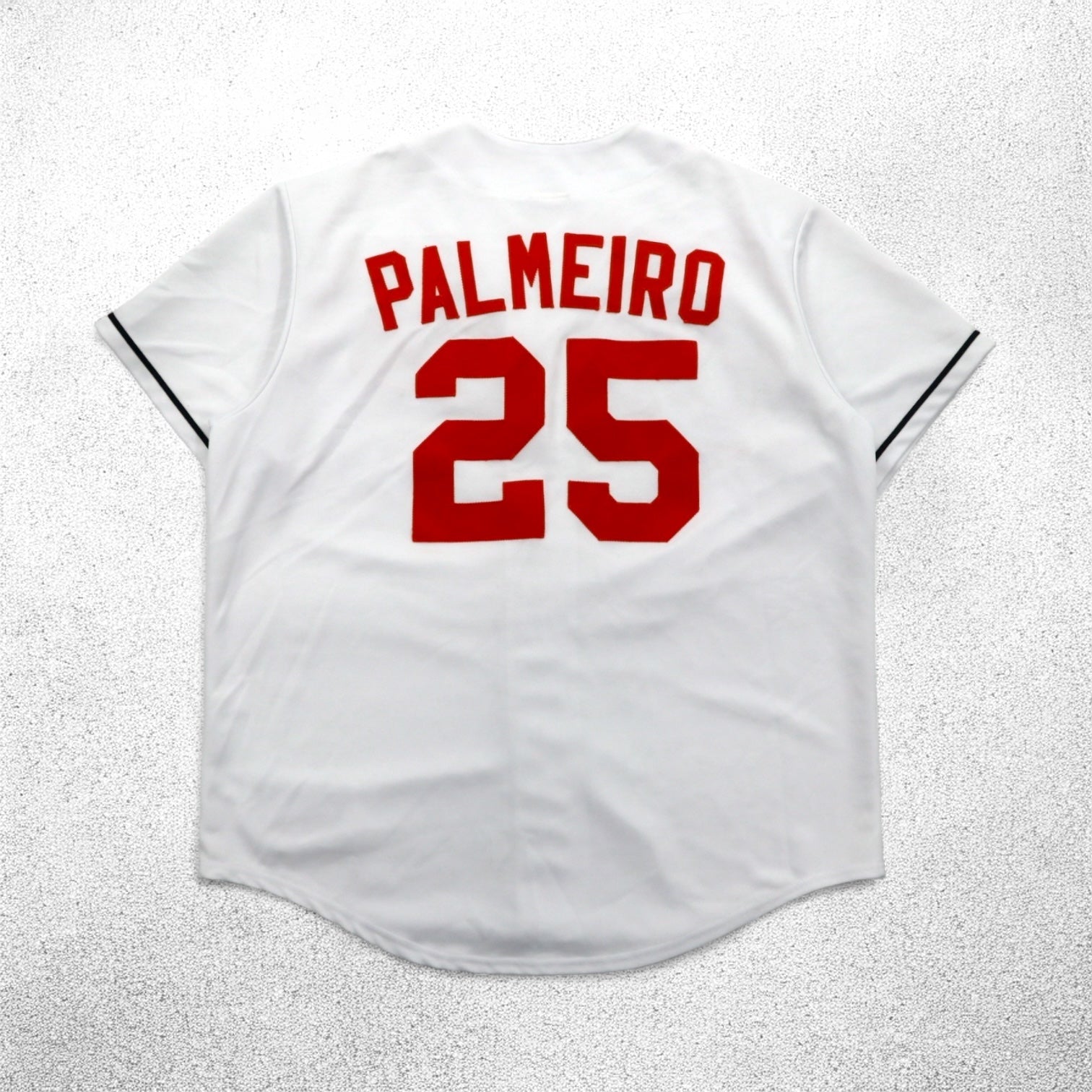 majestic Anni '90 MLB Maglia da baseball XL Bianco Poliestere Orioles