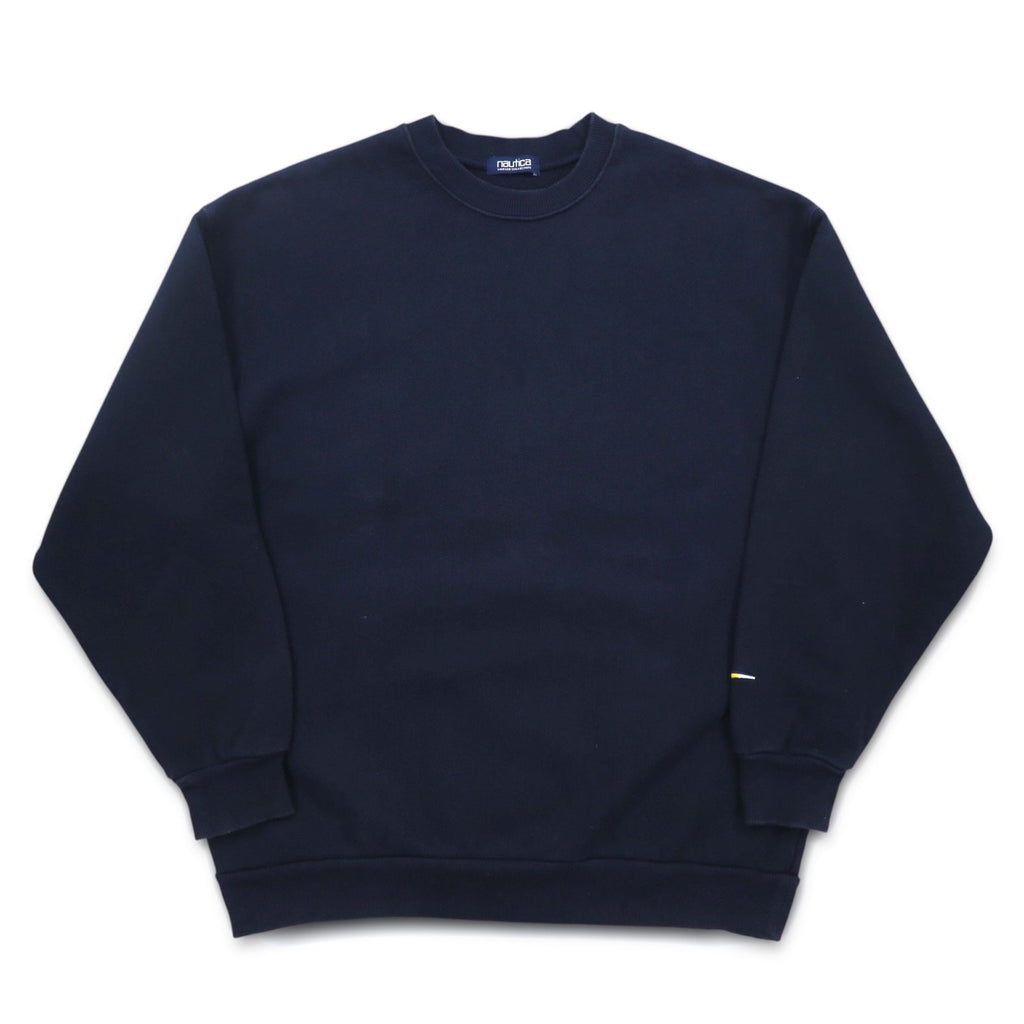 Felpa girocollo basic oversize nautica VINTAGE COLLECTION S Navy pesante 213-1247