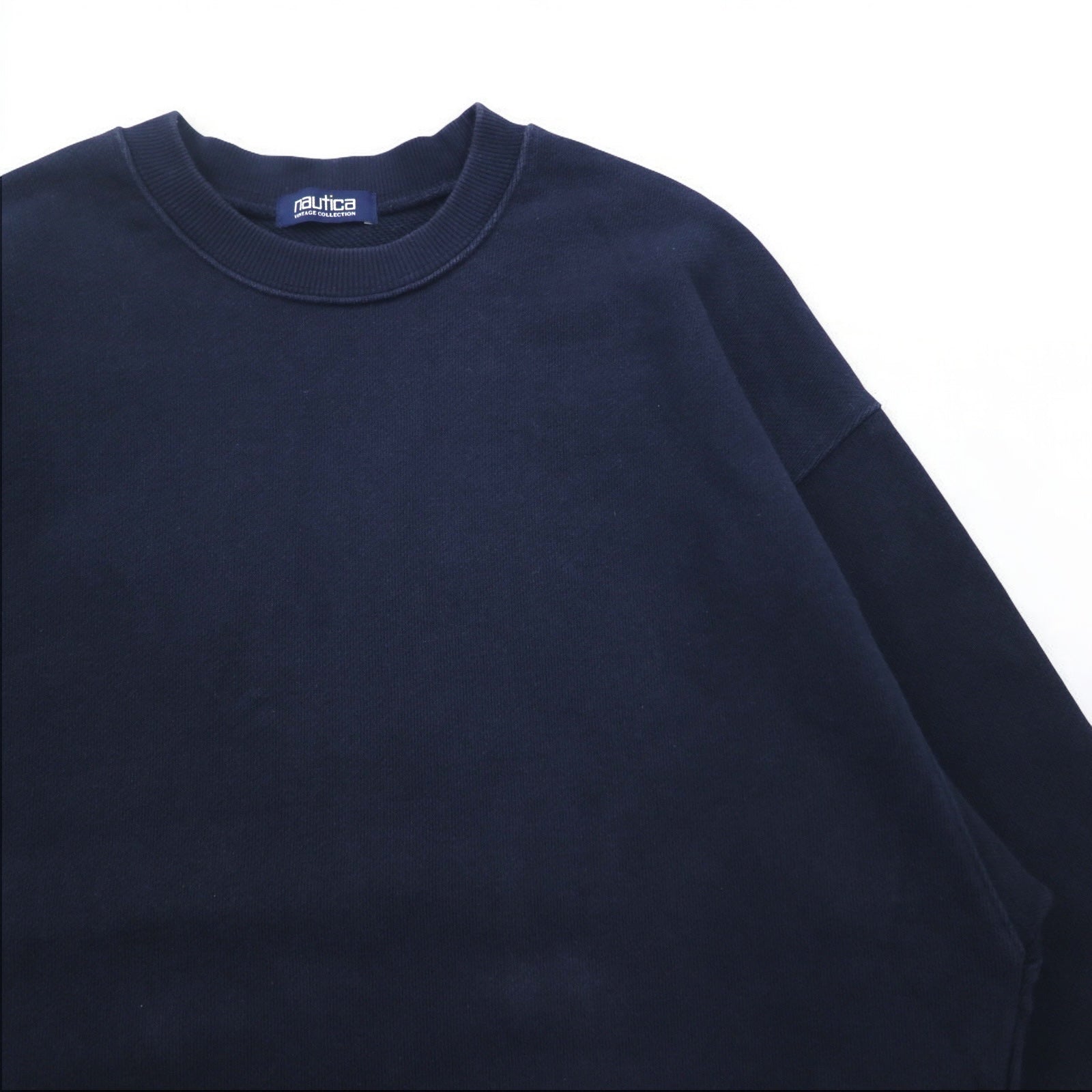 Felpa girocollo basic oversize nautica VINTAGE COLLECTION S Navy pesante 213-1247