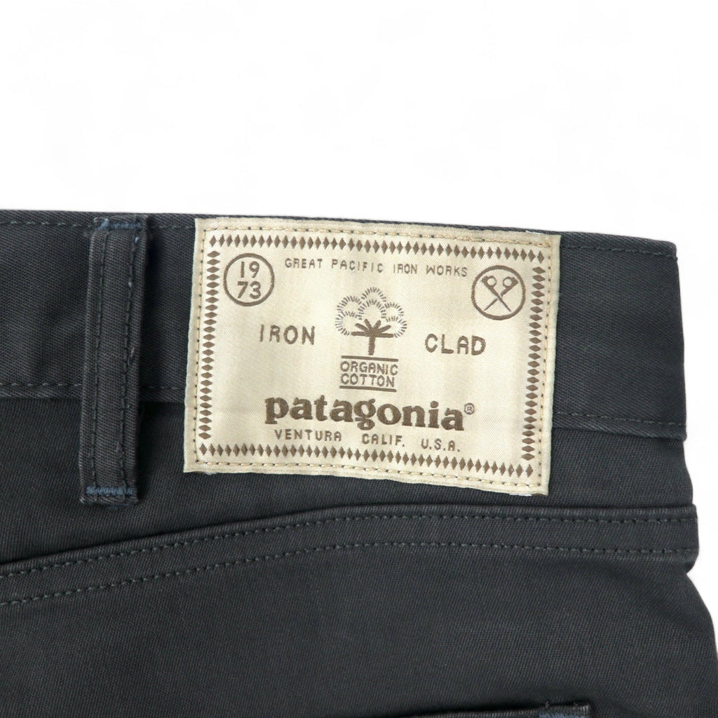 patagonia Twill Jeans 38 grigio cotone cerniera TWILL JEANS 56490FA19 prodotto in Sri Lanka