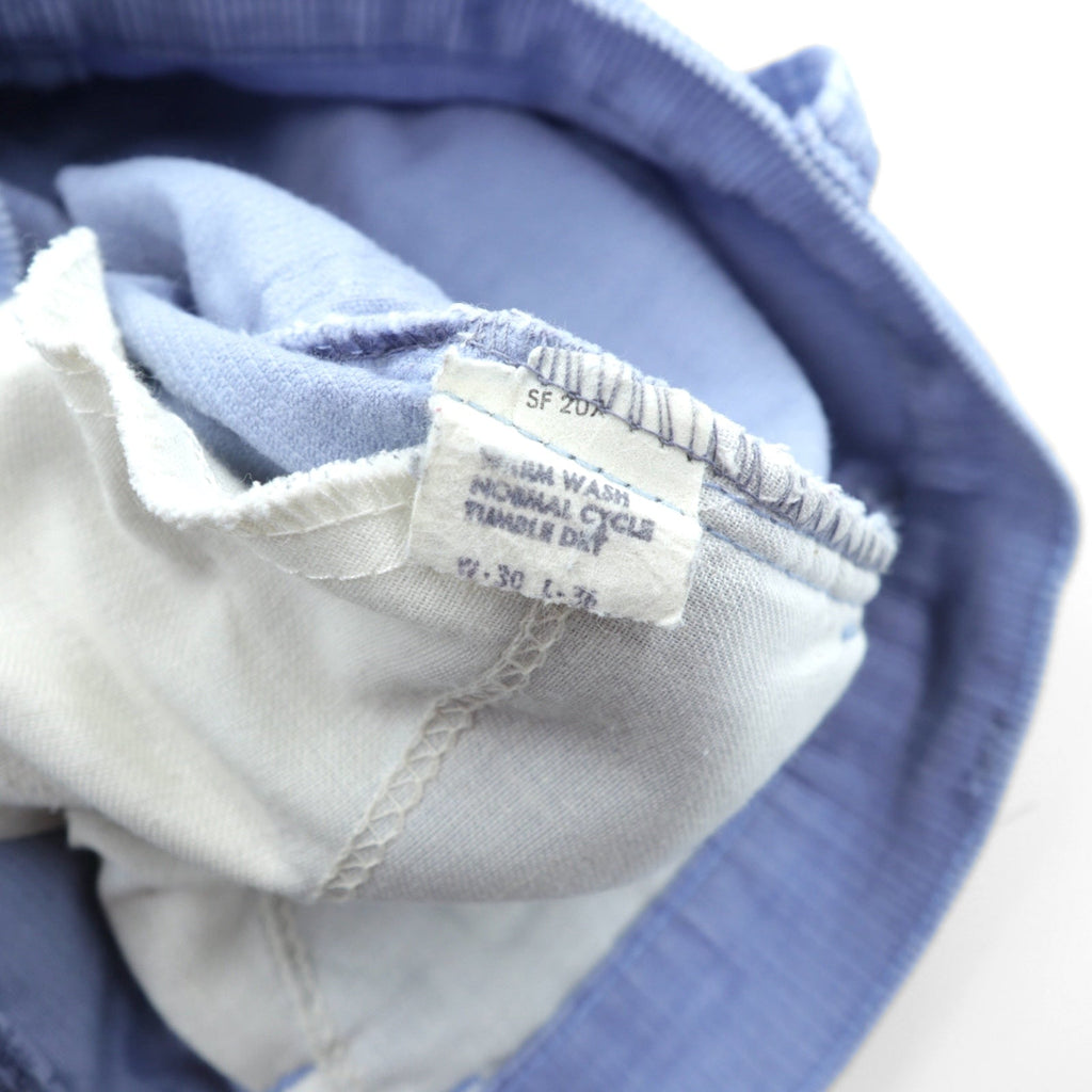 Levi's 80年代 USA製 646 コーデュロイ ベルボトム チノパンツ S ブルー 白タブ 42TALON フレア