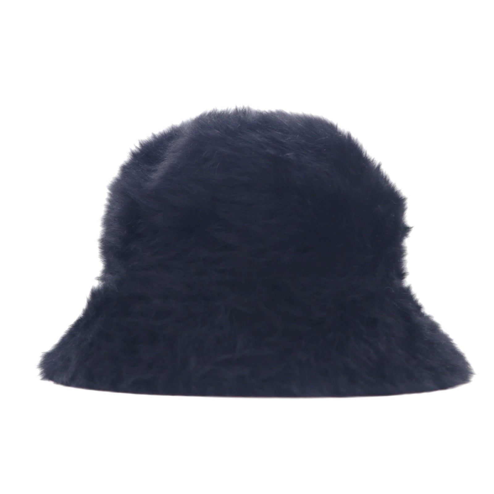KANGOL cappello pescatore LaHinch in pelliccia sintetica color angora blu L nero FURGORA