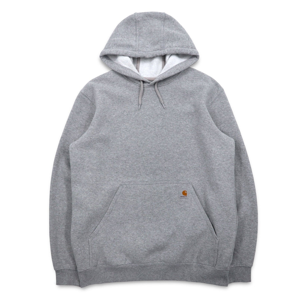 carhartt ルーズフィット プルオーバー パーカー M グレー コットン ミッドウェイト K121 メキシコ製