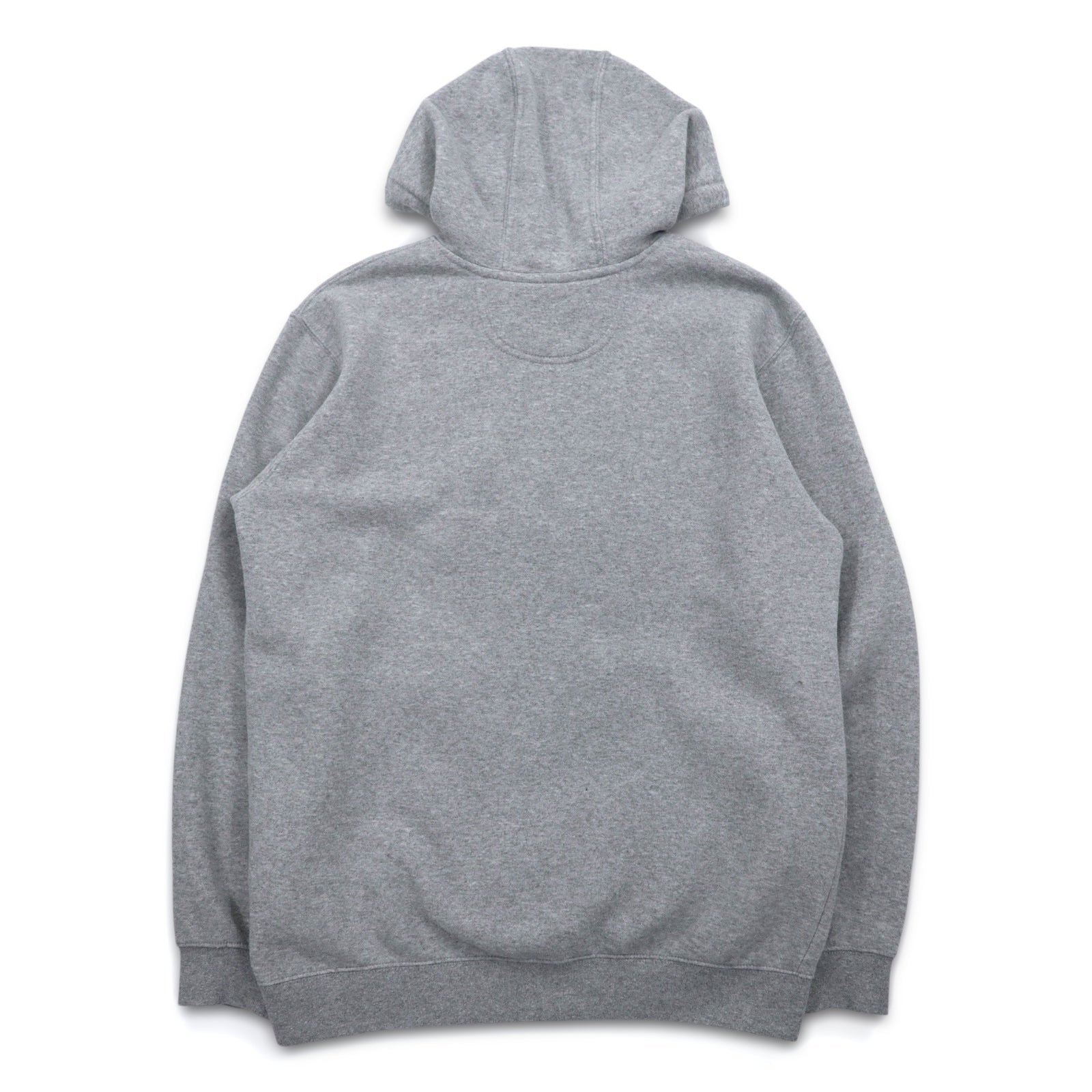 Carhartt - Felpa con cappuccio pullover a vestibilità comoda, taglia M, grigio, in cotone di peso medio, K121, made in Messico
