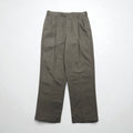 TOMMY HILFIGER 90年代 2タック ワイド チノパンツ L ベージュ コットン プリーツ センタープレス