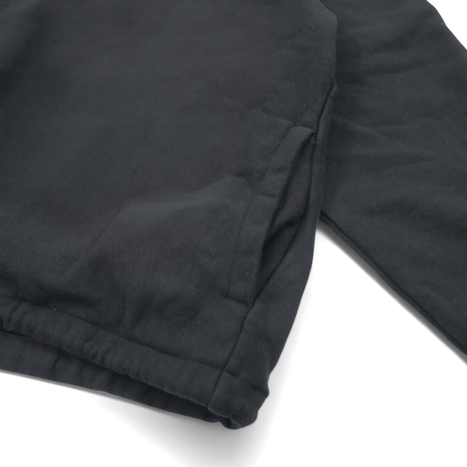 Champion Reverse Weave REVERSE WEAVE Felpa con cappuccio pullover XL Nera Cotone Coulisse Etichetta blu monocromo Reprint
