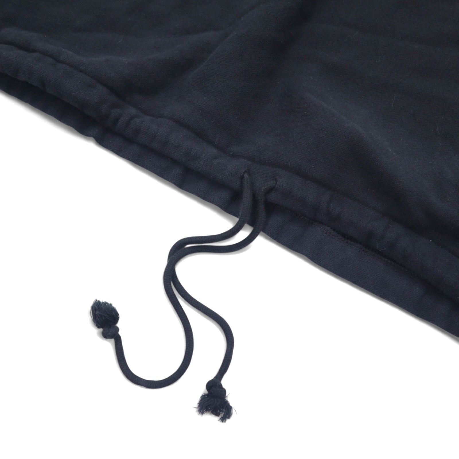 Champion Reverse Weave REVERSE WEAVE Felpa con cappuccio pullover XL Nera Cotone Coulisse Etichetta blu monocromo Reprint