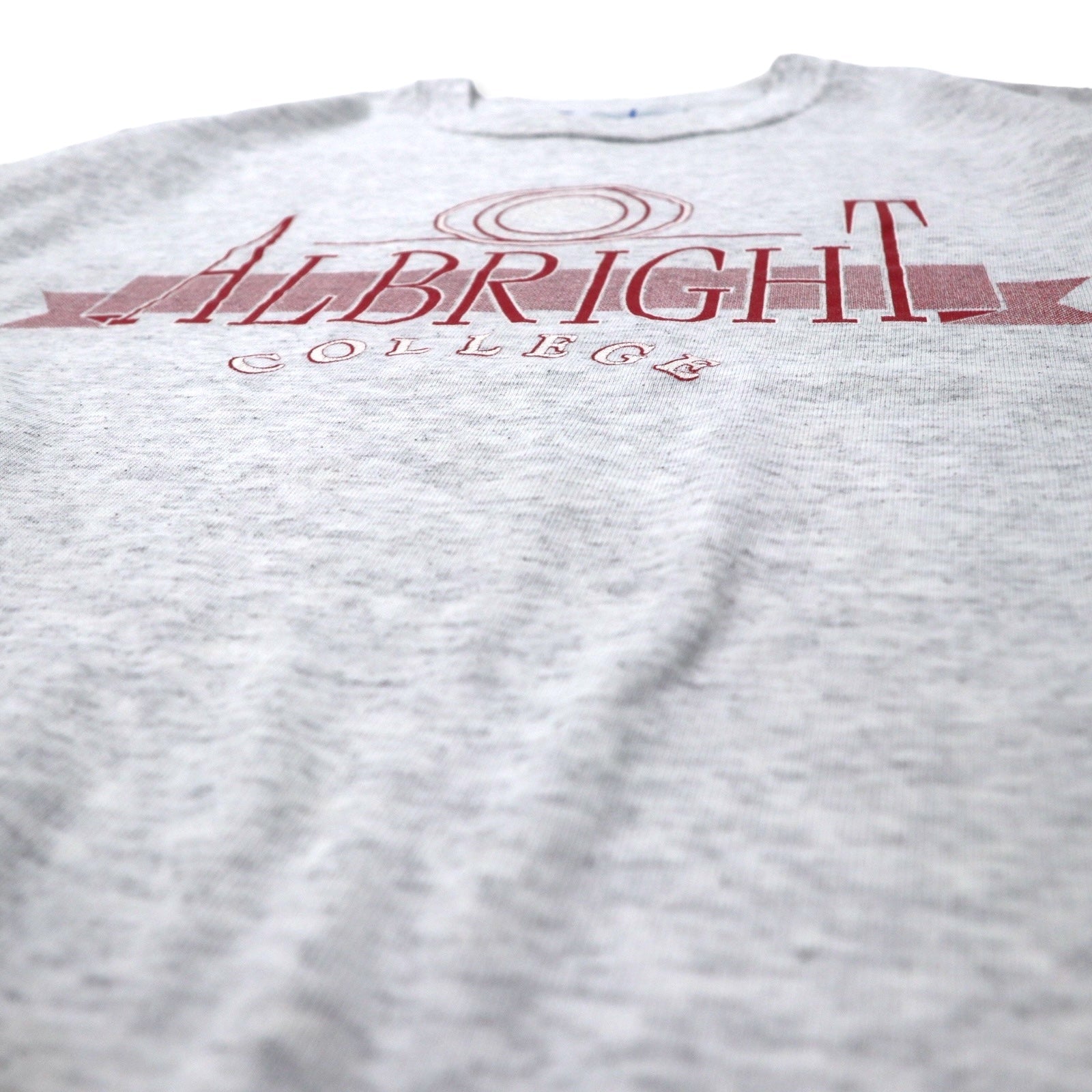 Champion USA製 90年代 カレッジ プリント スウェット L グレー コットン ALBRIGHT COLLEGE