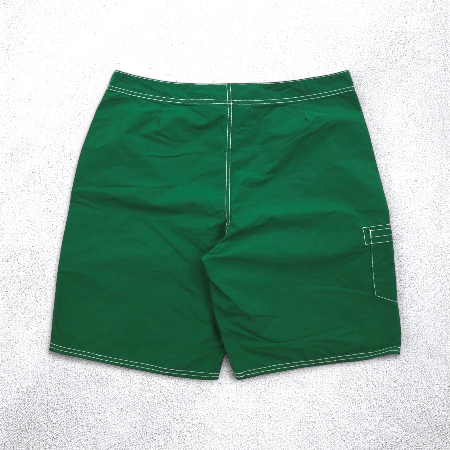 Polo by Ralph Lauren Pantaloncini da bagno anfibi L verdi in cotone e nylon con ricamo Polo Player
