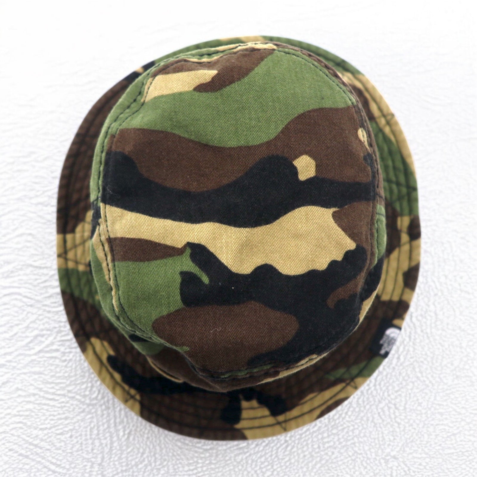 THE NORTH FACE Cappello estivo a secchiello L Kaki Cotone Camouflage NN01550