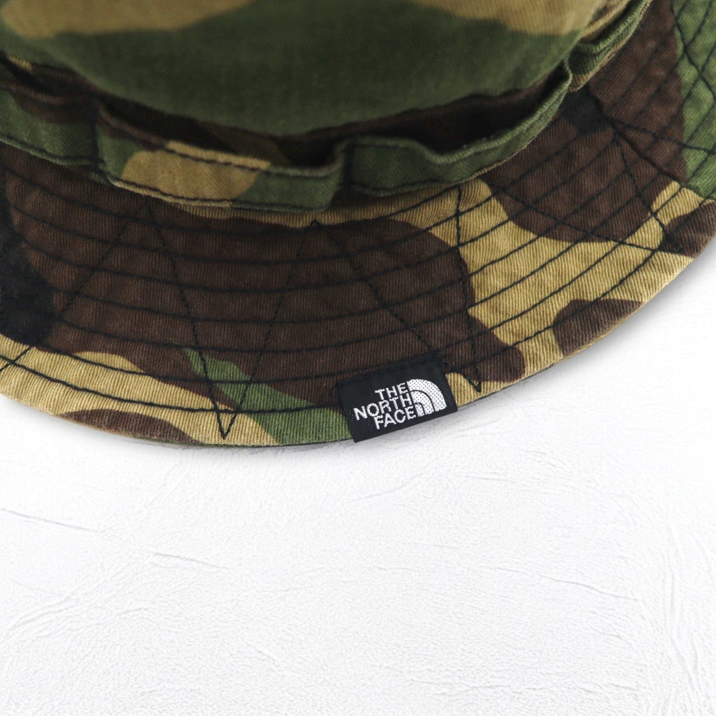 THE NORTH FACE Cappello estivo a secchiello L Kaki Cotone Camouflage NN01550