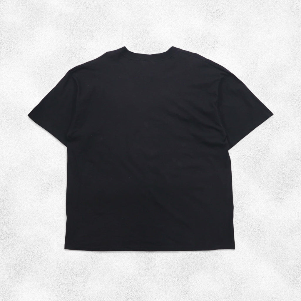 PLANET HOLLYWOOD 90年代 USA製 ロゴプリント Tシャツ XL ブラック コットン ATLANTIC CITY