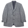Harris Tweed × STAFFORD Giacca sartoriale in tweed L Grigio Lana CLASSIC FIT Made in Messico
