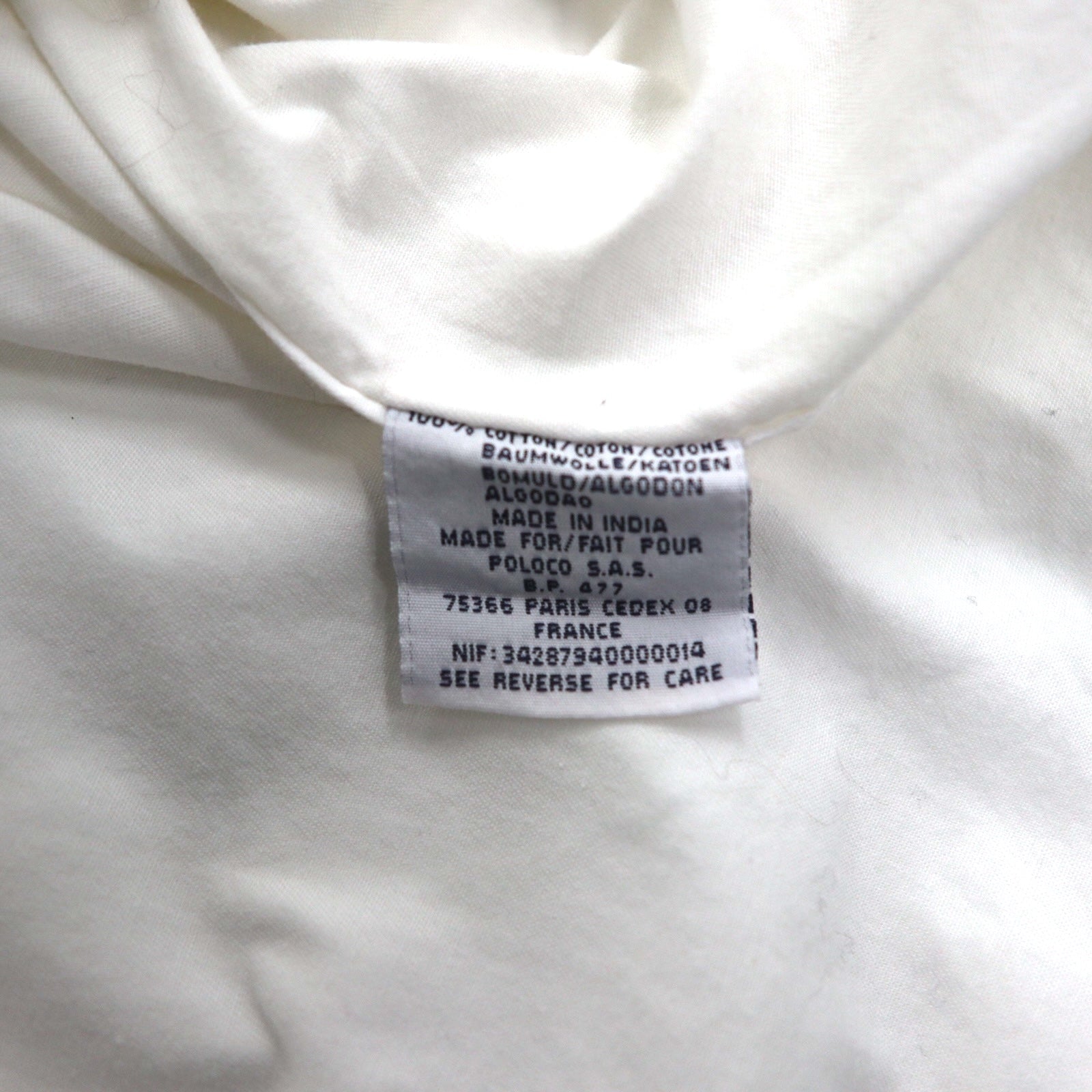 Ralph Lauren Anni '90 BLAKE Camicia a maniche corte Oxford con bottoni XL bianca con piccolo ricamo pony
