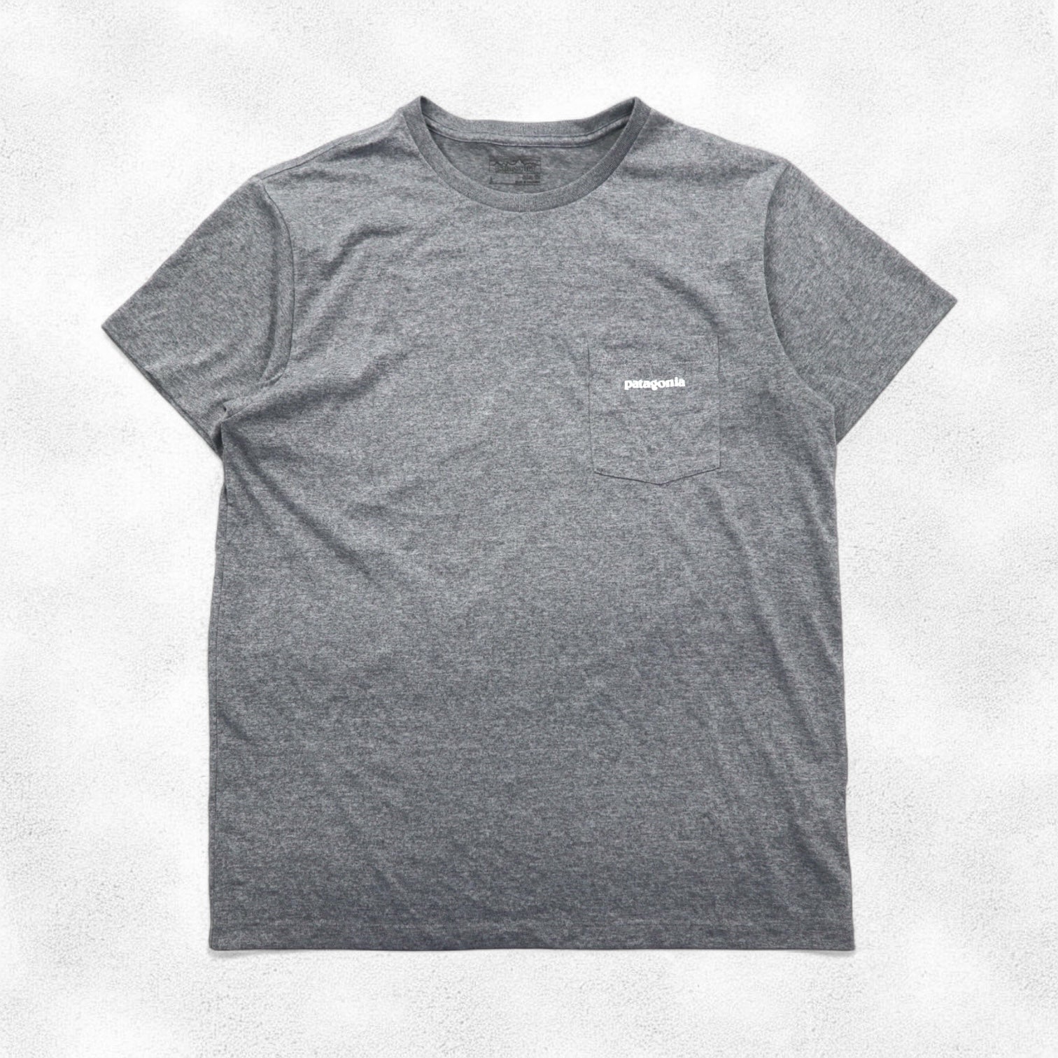 patagonia RESPONSIBLE TEE T-shirt a taschino L Grigio Poliestere 39114